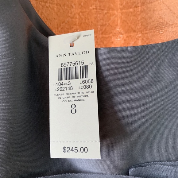 Ann Taylor Silk Bridesmaid Cocktail Dress. - Picture 3 of 3